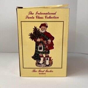 Vtg International Santa Claus SCOTLAND  “The First Footer”  1997  Christmas